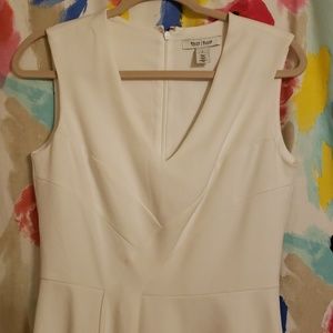 White House Black Market White Dress